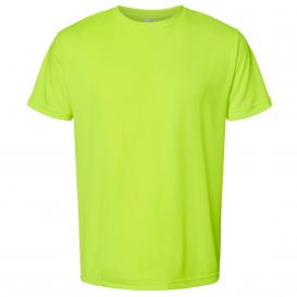 Bayside Usa Made Performance T Shirt Lime Green Full Source