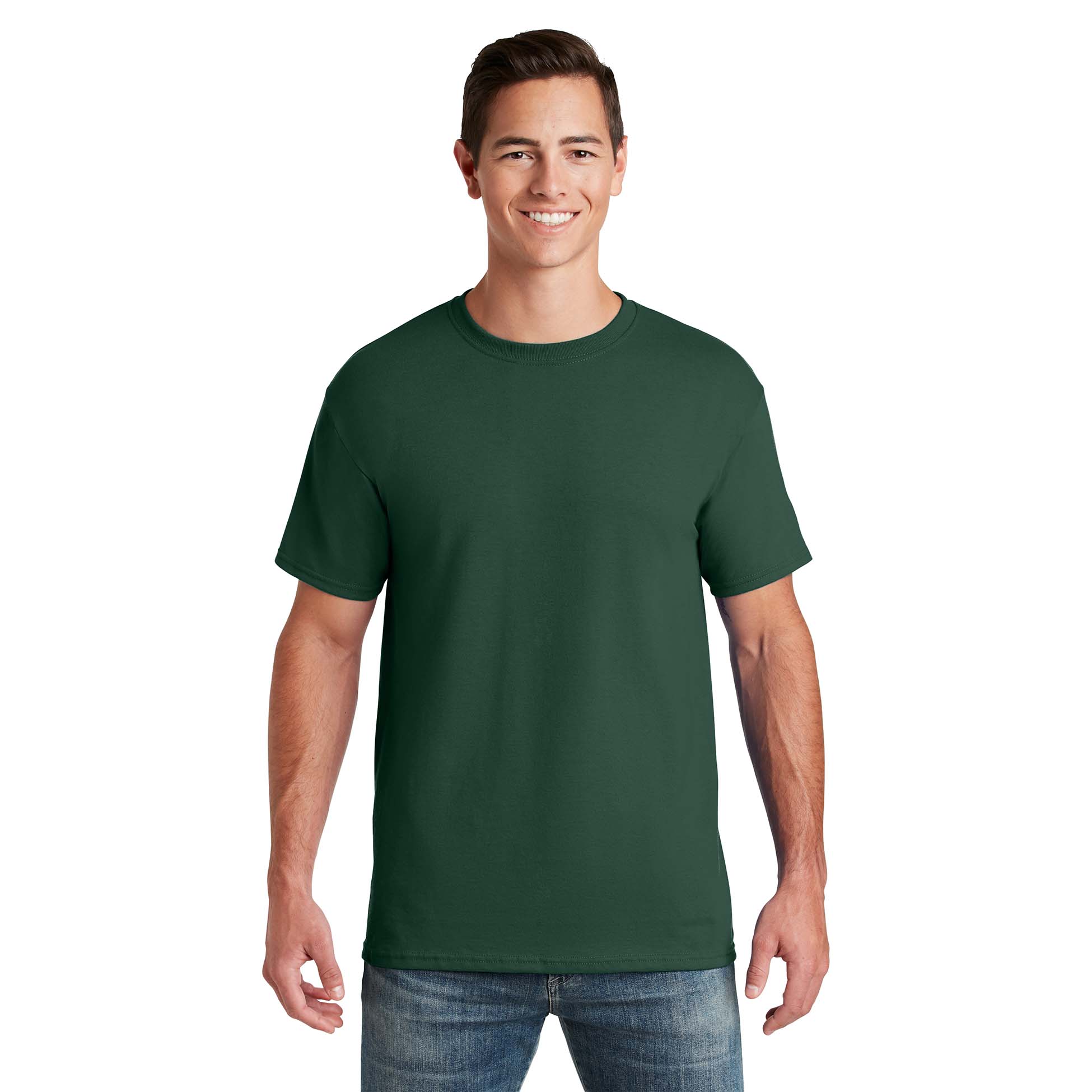 Jerzees M Dri Power Active Cotton Poly T Shirt Forest Green