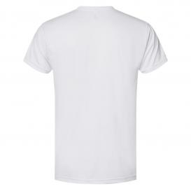 Bayside Usa Made Performance T Shirt White Full Source