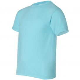 Comfort Colors Garment Dyed Youth Midweight T Shirt Lagoon Blue