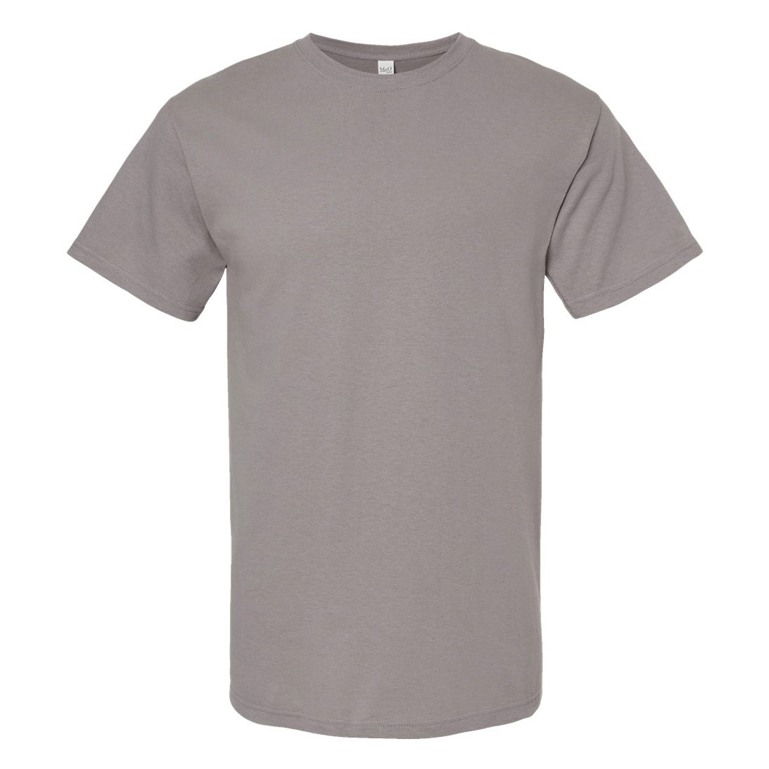 M O Gold Soft Touch T Shirt Gravel Full Source