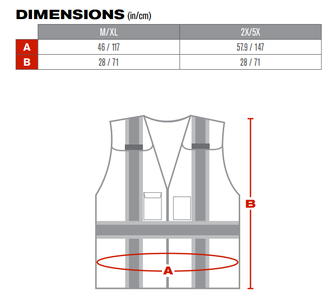 PIP 302-0590 Type R Class 2 Expandable Breakaway Mesh Safety Vest - Hi ...