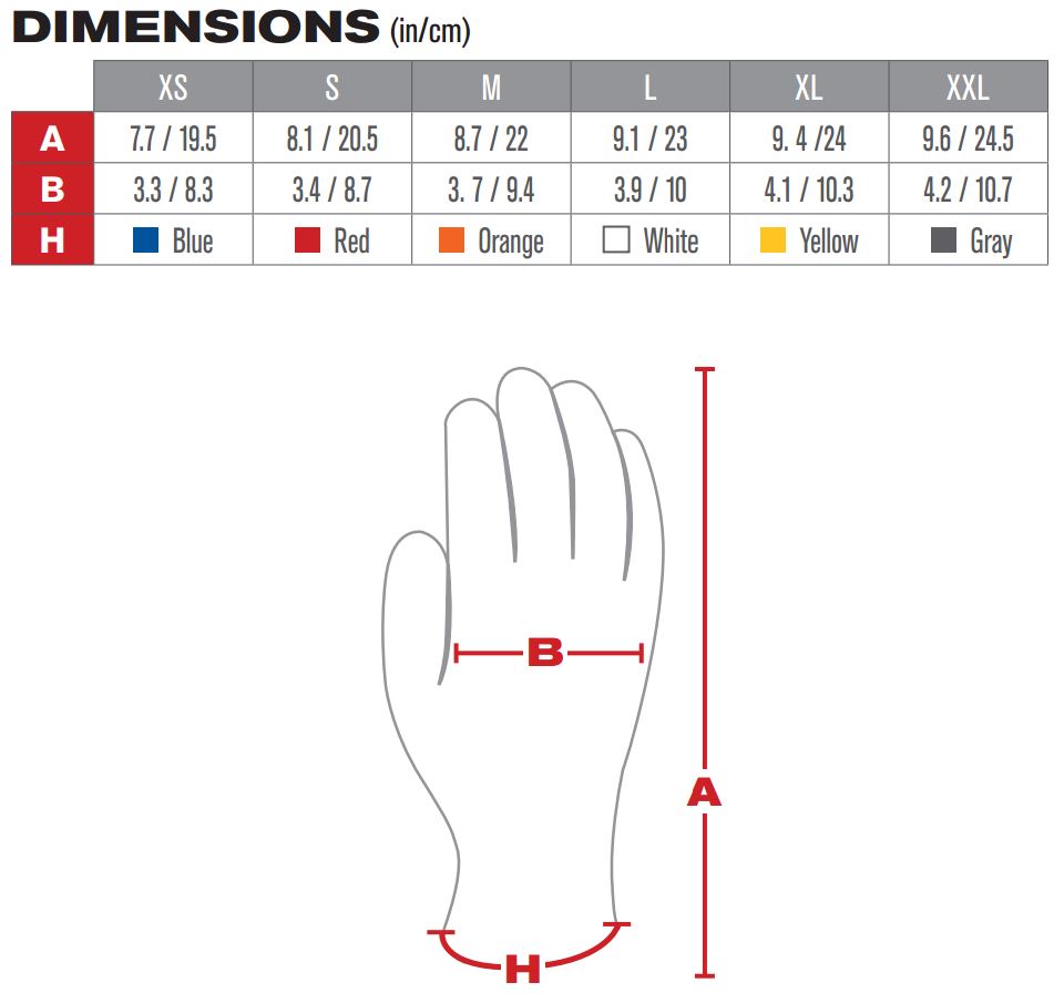 PIP 19-D470 MaxiCut Seamless Knit Dyneema/Engineered Yarn Gloves ...