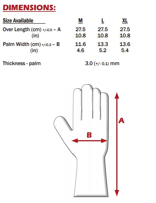 PIP 56-3145 ArmorGrip Nitrile Dipped Gloves with Terry Cloth Liner and ...