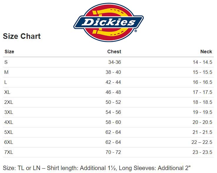 dickies coveralls size chart dickie coveralls size chart