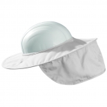 OccuNomix 898 Hard Hat Neck Shade - White | Full Source