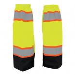 PIP 319-GT2 ANSI 107 Class E Two-Tone Gaiters - Yellow/Lime | Full Source