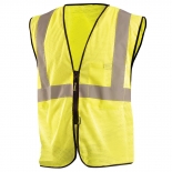 Full Source US2LM19 Type R Class 2 Mesh Safety Vest - Yellow/Lime ...