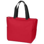 Port Authority BG406 Day Tote - Chili Red/Black