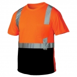 701CSLM Lightweight Poly Mesh Hi-Vis Pants Elastic Waistband & Ankle Pass  Through Pockets Generic Contrasting Tape