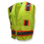 Lime Reflective Mesh Surveyor Vest: 578ETLM – Reflective Apparel Inc