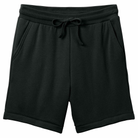 Bella + Canvas BC3724 Unisex Sponge Fleece Sweatshorts - Black