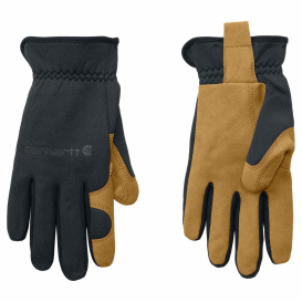 Carhartt CTGD0794 High-Dexterity Open-Cuff Gloves - Black Barley