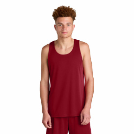 Sport-Tek ST551 PosiCharge Competitor Rev Tank - Deep Red/Black