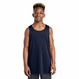 Sport-Tek YST551 Youth PosiCharge Competitor Rev Tank - True Navy/White