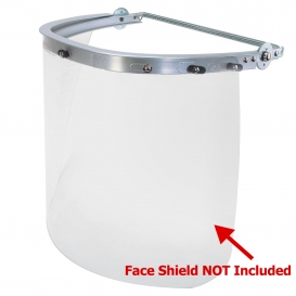 MCR Safety 102 Aluminum Face Shield Bracket - Face Shield Sold Separately