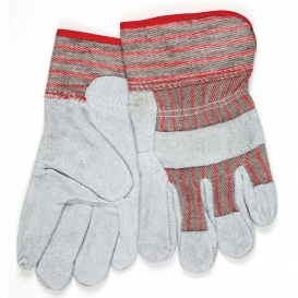 Memphis 1201S Ladies Economy Split Cow Leather Gloves - 2.5\\\