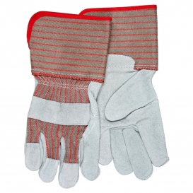 MCR Safety 1210 C Grade Shoulder Leather Gloves - 4.5\