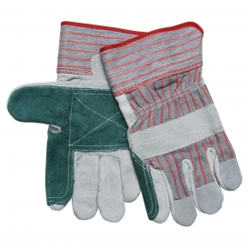 MCR Safety 1211 C Grade Shoulder Double Palm Leather Gloves - 2.5\
