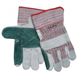 Memphis 1211 Split Shoulder Double Palm Leather Gloves - 2.5\