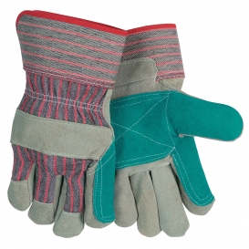 Memphis 1211J Shoulder Jointed Double Leather Palm Gloves - 2.5\