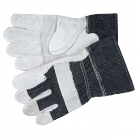 Memphis 1220DX Economy Leather Gloves - Patch Palm with 2.5\\\