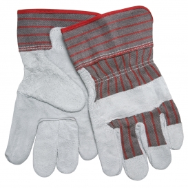 Memphis 1220S Economy Split Cowhide Leather Gloves - 2.5\