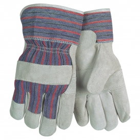 MCR Safety 1220SX Economy Split Cowhide Leather Gloves - 2.5\