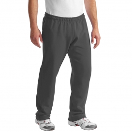 open hem sweatpants