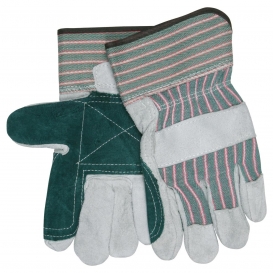 MCR Safety 1230DP Split Shoulder Double Palm Leather Gloves - 2.5\