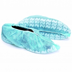 River City 12BNSC Spunbond Polyproylene Non-Skid Shoe Cover - One Size Fits Most