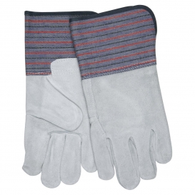 MCR Safety 1318 B Grade Select Shoulder Leather Gloves - Full Leather Back