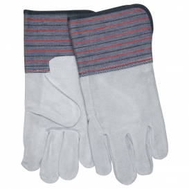 Memphis 1318 Select Shoulder Leather Palm Gloves - Full Leather Back - 4.5\\\