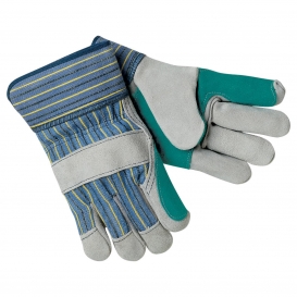 MCR Safety 1411A A Select Shoulder Leather Double Palm Gloves - 2.5\