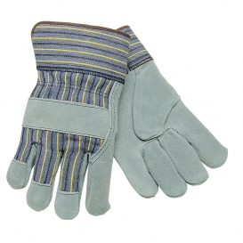 MCR Safety 1450 A Select Shoulder Cow Split Leather Palm Gloves - Foam Insulated