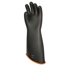PIP 158-1-18 Novax Class 1 Rubber Insulating Gloves with Contour Cuff - 18\