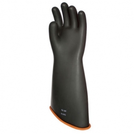 PIP 158-3-18 Novax Class 3 Rubber Insulating Gloves with Contour Cuff - 18\