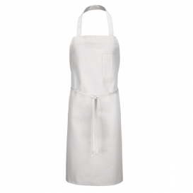 Chef Designs 1751 Standard Bib Apron - White