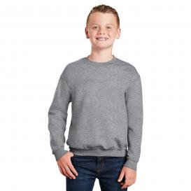 Gildan 18000B Youth Heavy Blend Crewneck Sweatshirt - Sport Grey