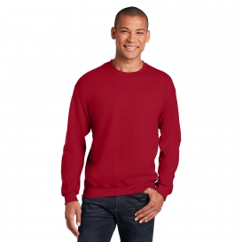 Gildan 18000 Heavy Blend Crewneck Sweatshirt - Cherry Red