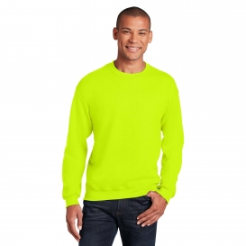 Gildan 18000 Heavy Blend Crewneck Sweatshirt - Safety Green