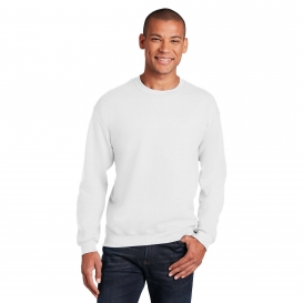 Gildan 18000 Heavy Blend Crewneck Sweatshirt - White