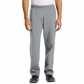 Gildan 18400 Heavy Blend Open Bottom Sweatpants - Sport Grey