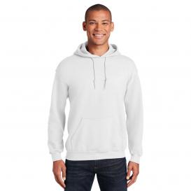 Gildan 18500 Heavy Blend Hooded Sweatshirt - White