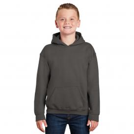 Gildan 18500B Youth Heavy Blend Hooded Sweatshirt - Charcoal