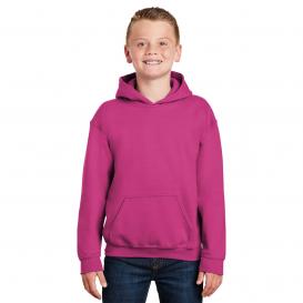 Gildan 18500B Youth Heavy Blend Hooded Sweatshirt - Heliconia