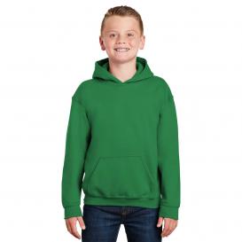 Gildan 18500B Youth Heavy Blend Hooded Sweatshirt - Irish Green