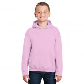 Gildan 18500B Youth Heavy Blend Hooded Sweatshirt - Light Pink