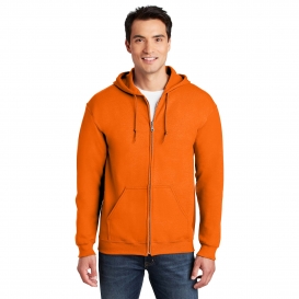 Gildan 18600 Heavy Blend Full-Zip Hooded Sweatshirt - S. Orange