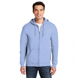 Gildan 18600 Heavy Blend Full-Zip Hooded Sweatshirt - Carolina Blue